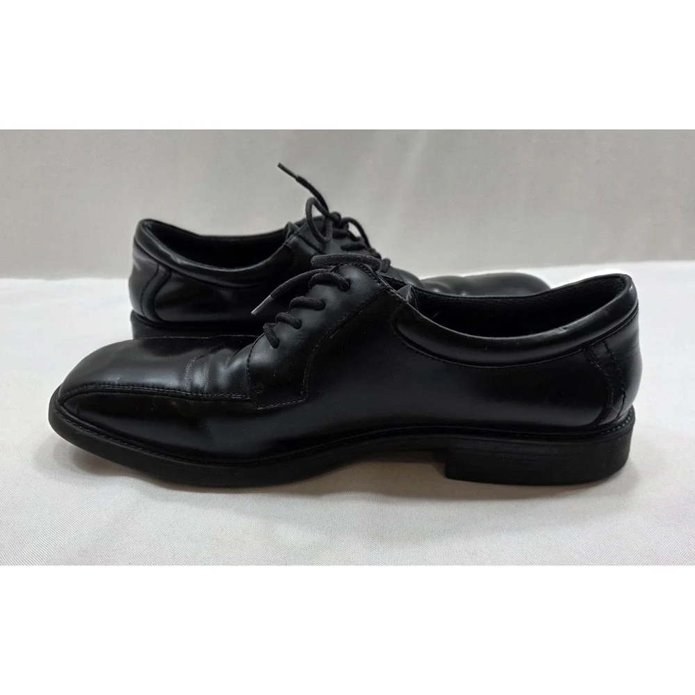 Nunn Bush 81161-001 Men's Black Comfort Gel Lace Up Dress Shoes.‎ Size 12M